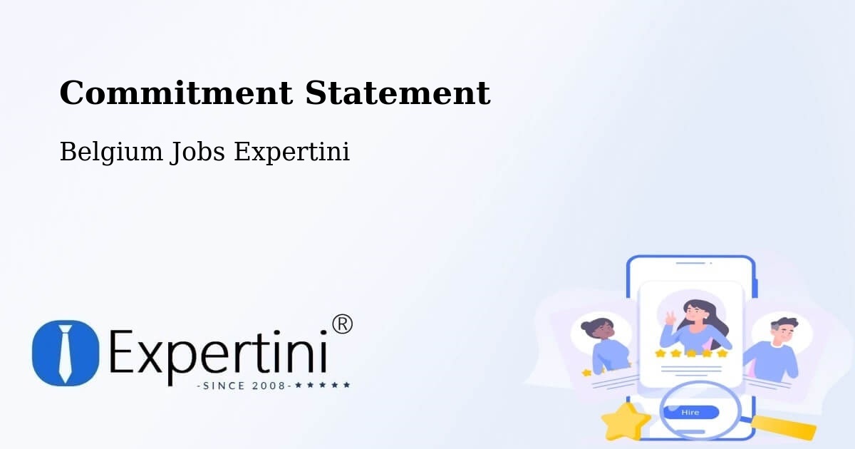 Commitment Statement - Belgium Jobs Expertini