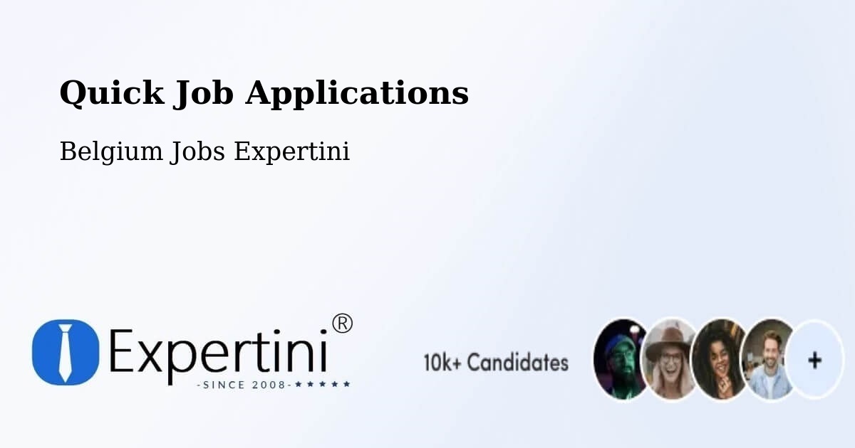 Quick Job Applications - Belgium Jobs Expertini
